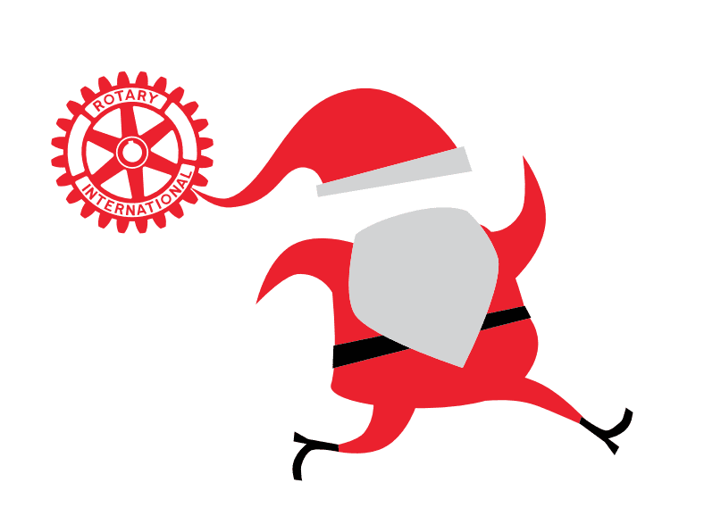 Arlington Heights Rotary Santa Run logo on RaceRaves