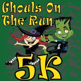 Ghouls on the Run logo on RaceRaves