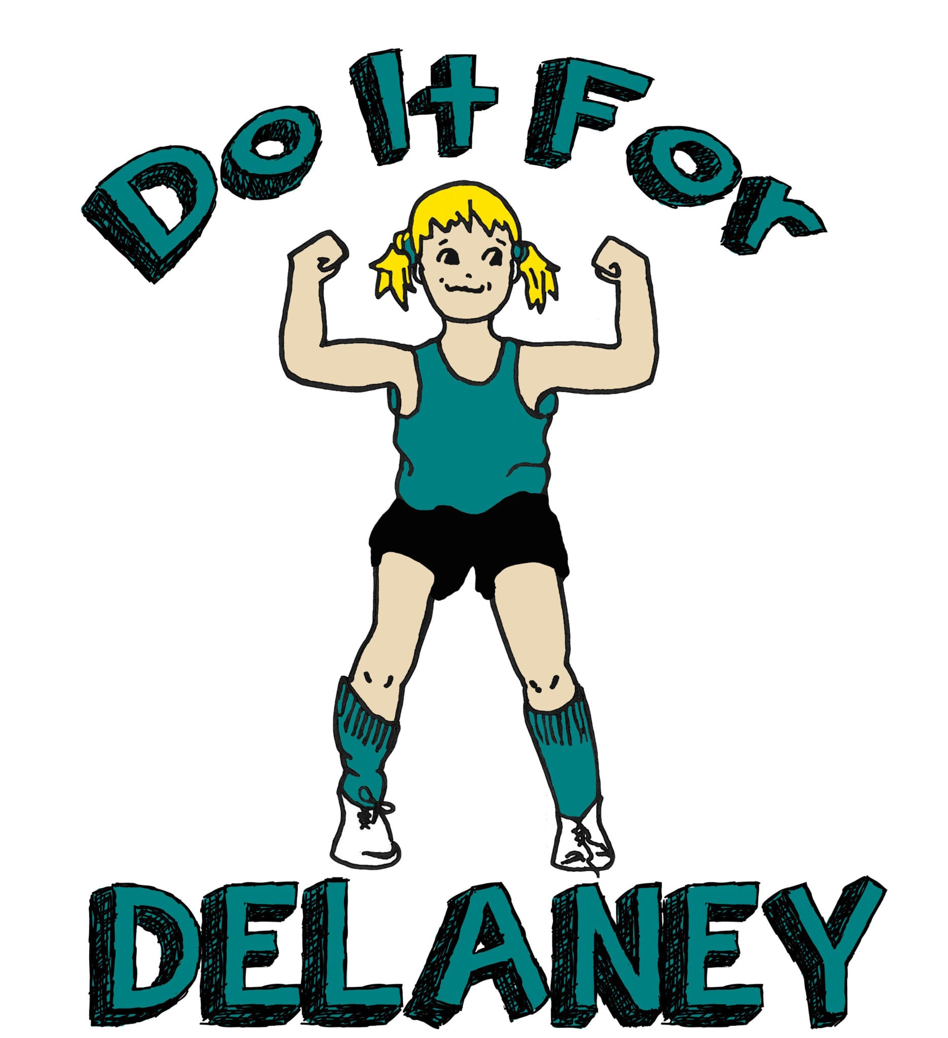 Do It For Delaney logo on RaceRaves