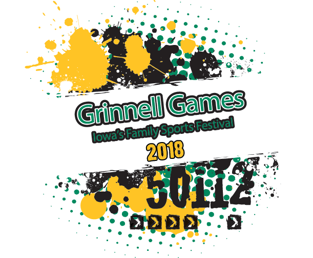 Grinnell Games Half Marathon & 5K logo on RaceRaves