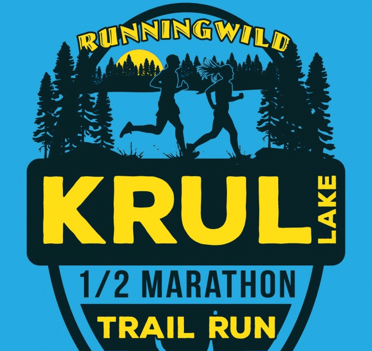 Krul Lake Half Marathon Trail Run logo on RaceRaves