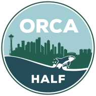 Orca Half Marathon logo on RaceRaves