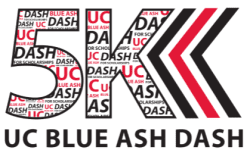 UC Blue Ash Dash For Scholarships logo on RaceRaves