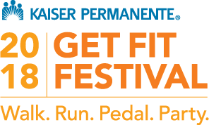 Kaiser Permanente Get Fit Festival logo on RaceRaves