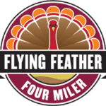 Flying Feather Four Miler logo on RaceRaves