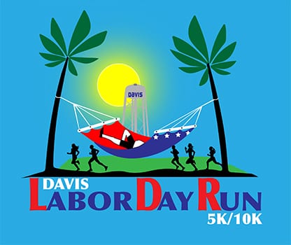 Davis Labor Day Run logo on RaceRaves