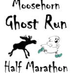 Moosehorn Ghost Run Half Marathon and Relay logo on RaceRaves