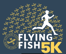 Flying Fish 5K logo on RaceRaves