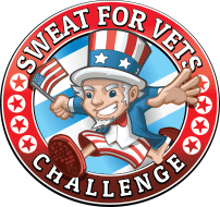 Sweat for Vets Challenge logo on RaceRaves