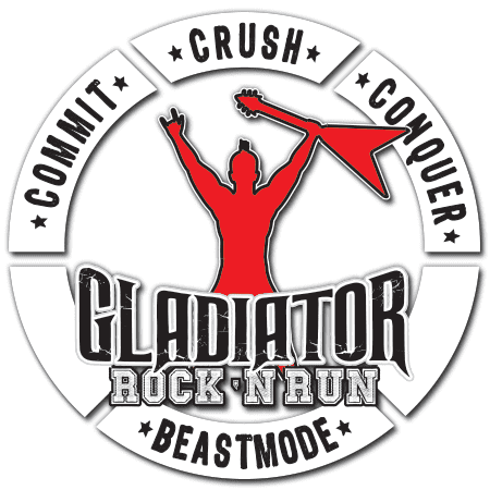 Gladiator Rock ‘n Run Pasadena logo on RaceRaves