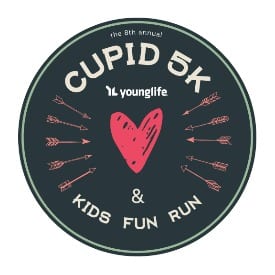 Young Life Cupid 5K logo on RaceRaves