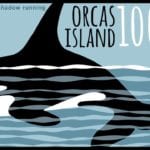 Orcas Island 100 logo on RaceRaves