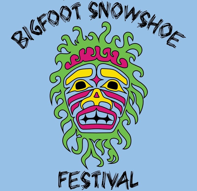 Bigfoot Snowshoe Festival logo on RaceRaves