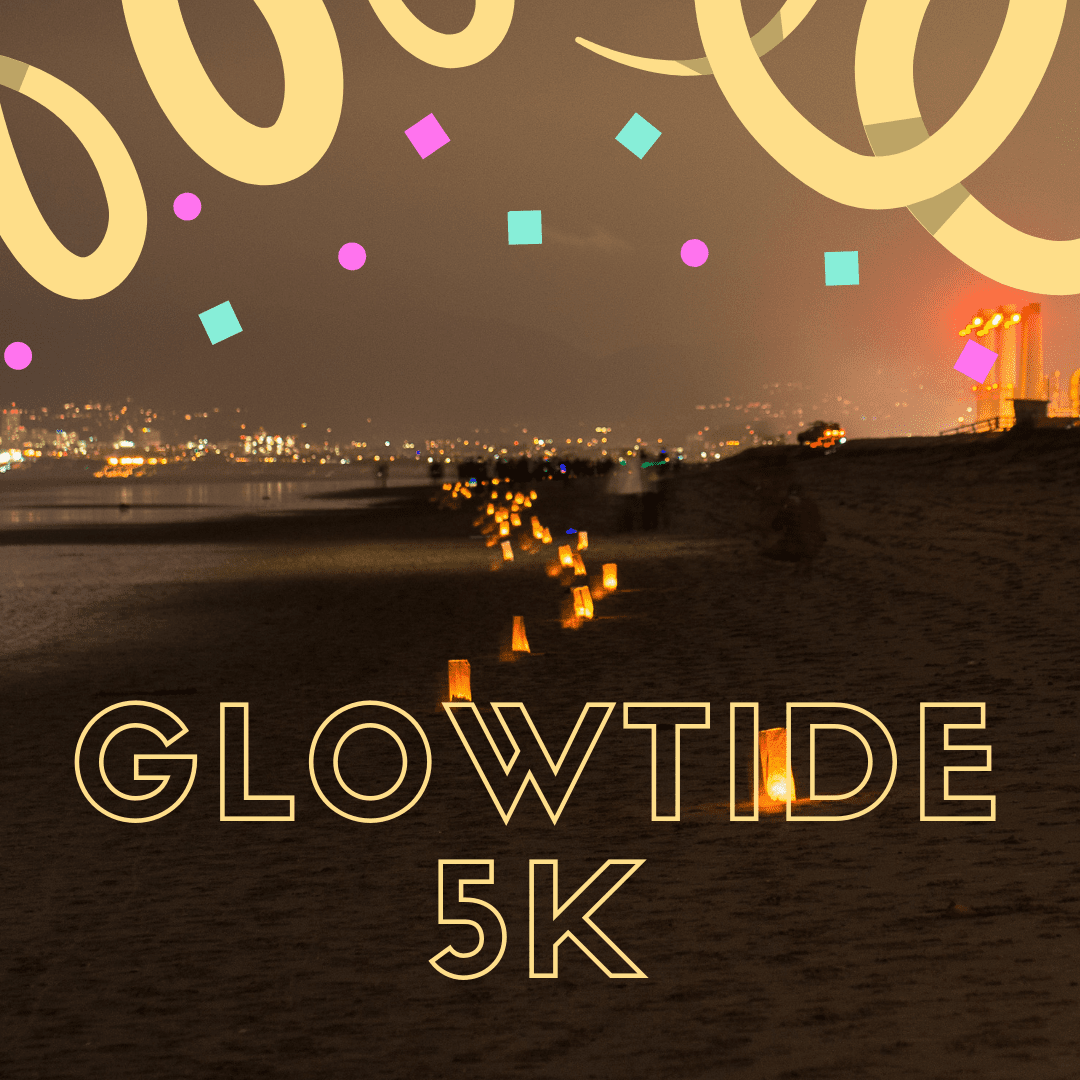Manhattan Beach Glowtide 5K logo on RaceRaves