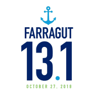 Farragut 13.1 & 5K logo on RaceRaves