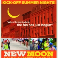 New Moon Half & Quarter Marathon & Crescent Moon 5K logo on RaceRaves