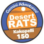 Desert RATS Kokopelli 150 logo on RaceRaves