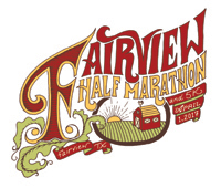 Fairview Half Marathon & 5K logo on RaceRaves