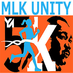 MLK Unity 5K logo on RaceRaves
