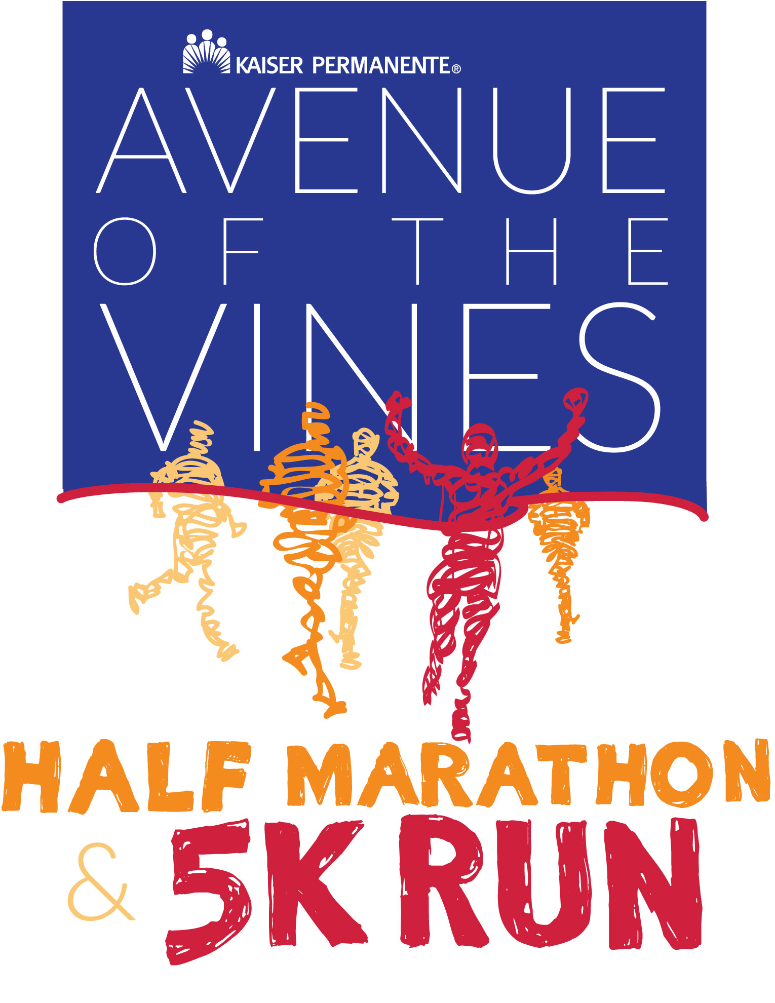 Avenue of the Vines Half Marathon & 5K logo on RaceRaves