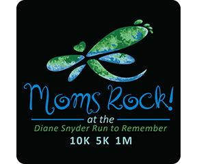 Moms Rock! at the Diane Snyder Run to Remember logo on RaceRaves