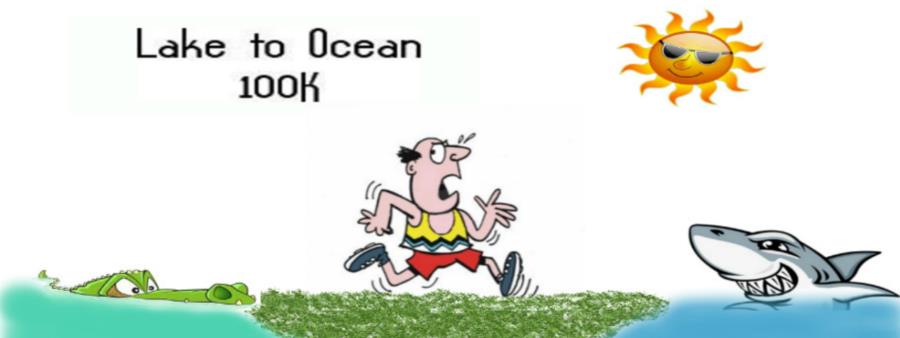 Lake to Ocean 100K logo on RaceRaves