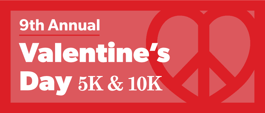 Valentine’s Day 5K & 10K logo on RaceRaves