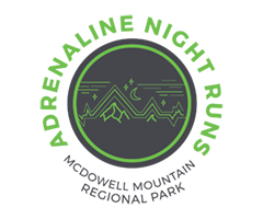 Adrenaline Night Runs logo on RaceRaves