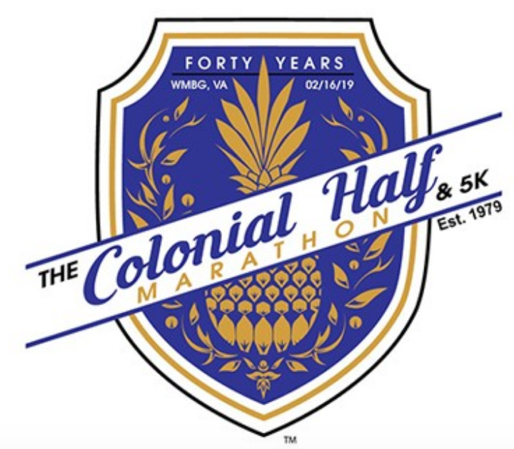 Colonial Half Marathon and 5K logo on RaceRaves
