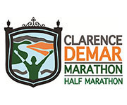 Clarence DeMar Marathon logo on RaceRaves