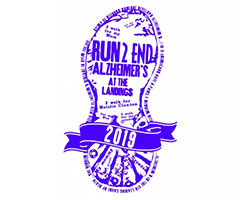 Run 2 End Alzheimer’s at the Landings logo on RaceRaves