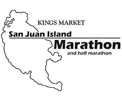 San Juan Island Marathon, Half Marathon and 10K logo on RaceRaves