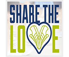 Share the Love Run logo on RaceRaves