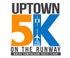 Uptown 5K on the Runway logo on RaceRaves