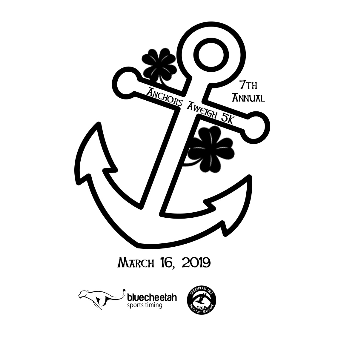 Anchors Aweigh 5K logo on RaceRaves