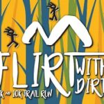 Flirt with Dirt Trail Run logo on RaceRaves