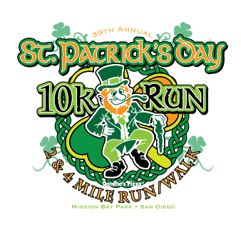 St. Patrick’s Day 10K Run logo on RaceRaves