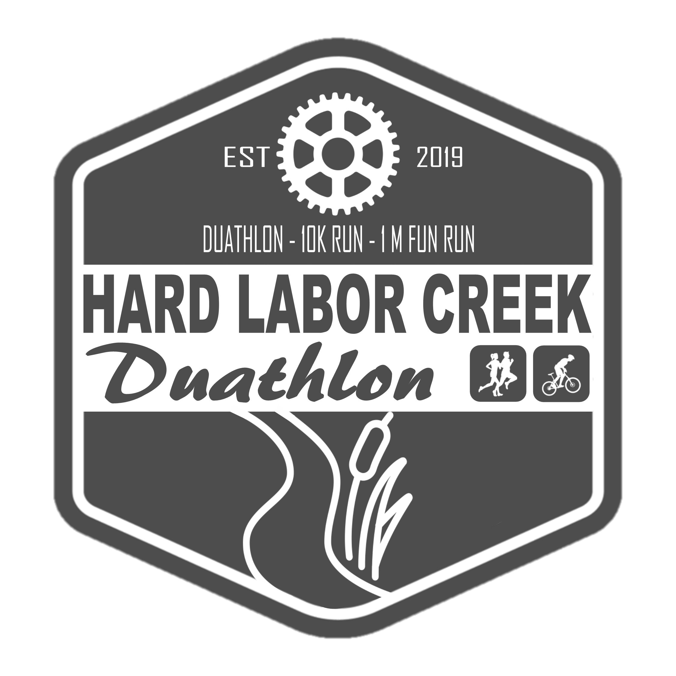 Hard Labor Creek Duathlon & 10K logo on RaceRaves