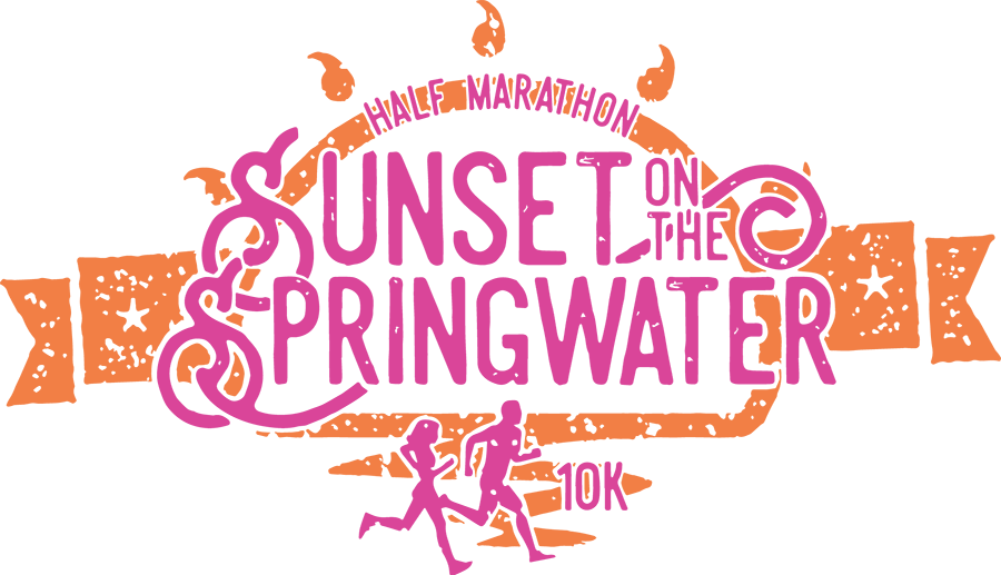 Sunset on the Springwater logo on RaceRaves