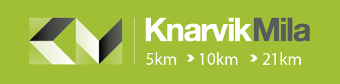 KnarvikMila – The Great Fjord Run logo on RaceRaves