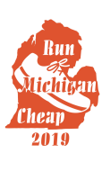 Run Michigan Cheap – Flushing logo on RaceRaves