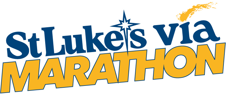 St. Luke’s Via Marathon logo on RaceRaves