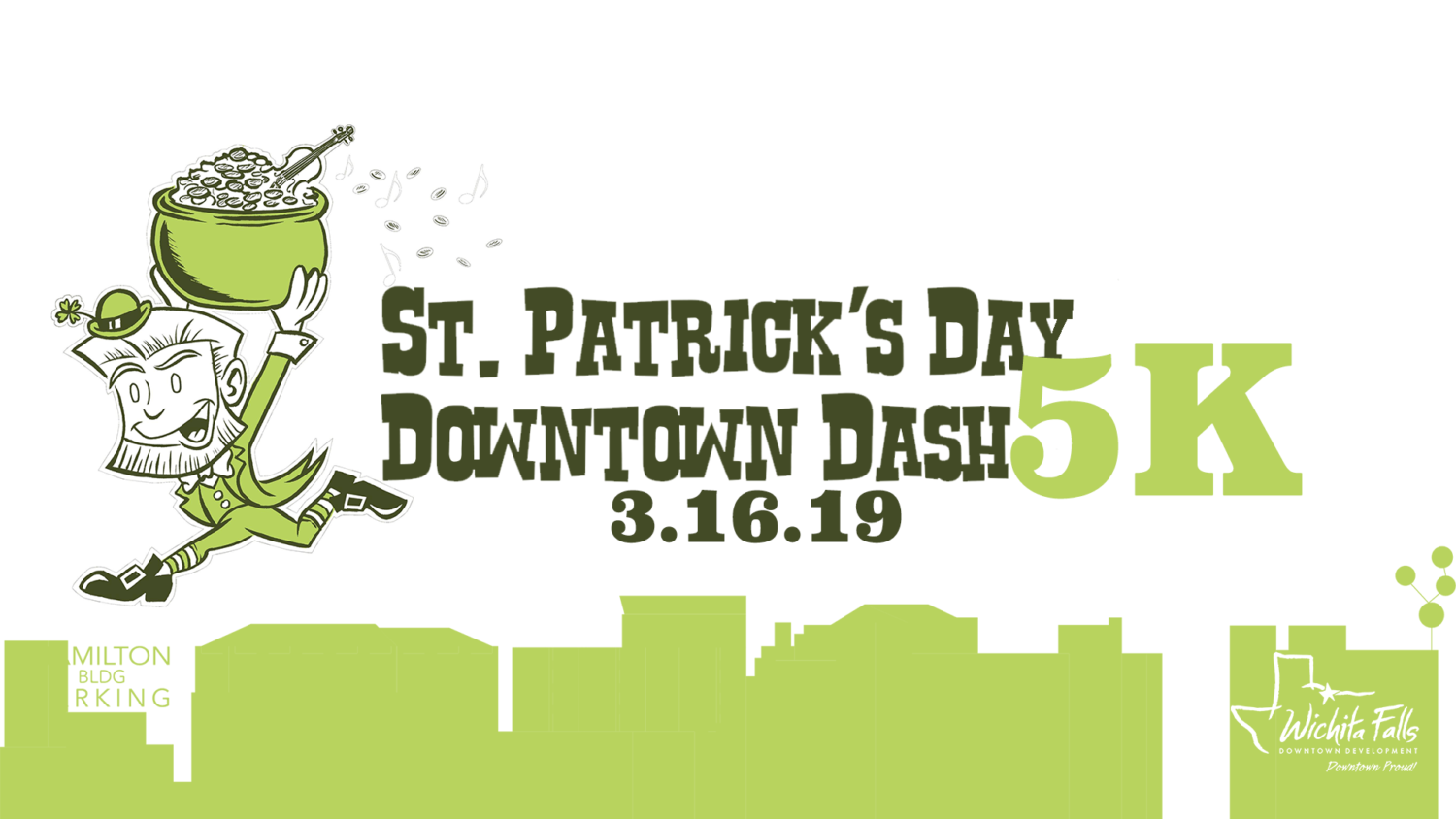 Downtown Dash 5K logo on RaceRaves