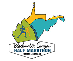 Blackwater Canyon Half Marathon logo on RaceRaves