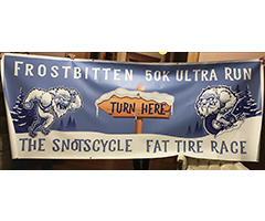 Frostbitten 50 Run logo on RaceRaves