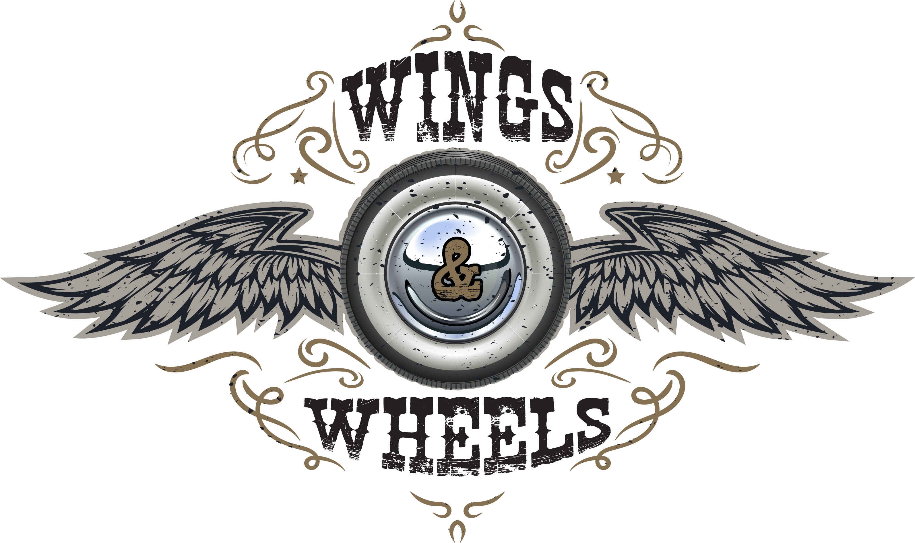 Wings & Wheels Half Marathon logo on RaceRaves