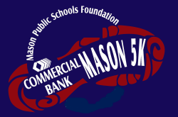 Commercial Bank Mason 5K and Bulldog Runs logo on RaceRaves