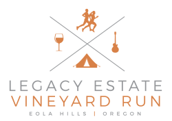 Legacy Estate Vineyard Run logo on RaceRaves