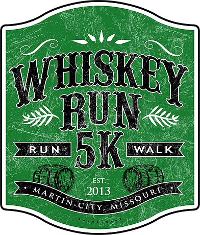 Whiskey Run 5K logo on RaceRaves