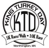 King Turkey Day 10K & 5K logo on RaceRaves